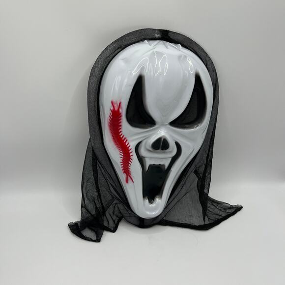 Ghost Mask, Devil Mask, Halloween Grim Reaper Mask, Party Supplies - Picture 2 of 5